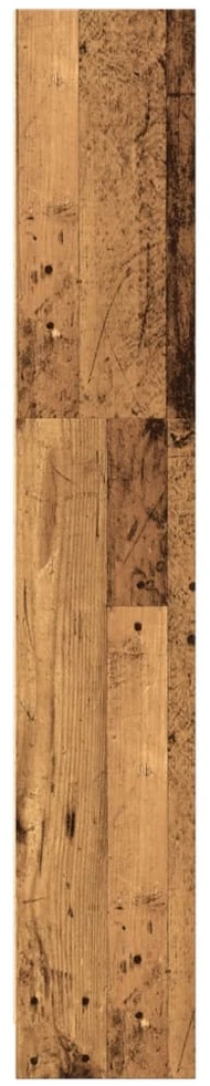 Knygų spinta, sendintos medienos, 80x24x143cm, apdirbta mediena