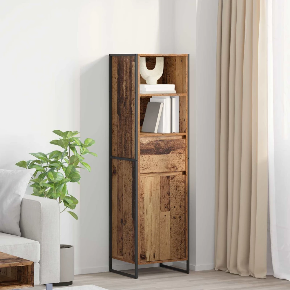 Knygų spinta Senovinis medis 43 x 36 x 150.5 cm
