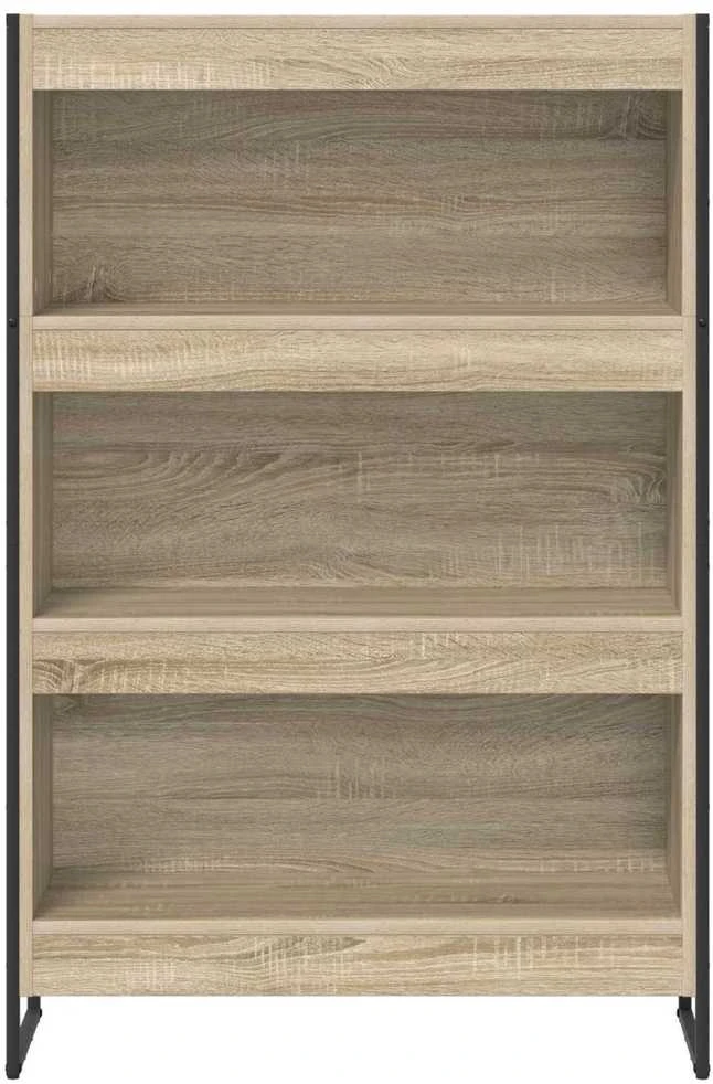 Knygų spinta 80 x 30 x 121 cm Apdirbta mediena Sonoma