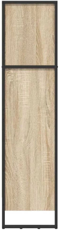 Knygų spinta 80 x 30 x 121 cm Apdirbta mediena Sonoma