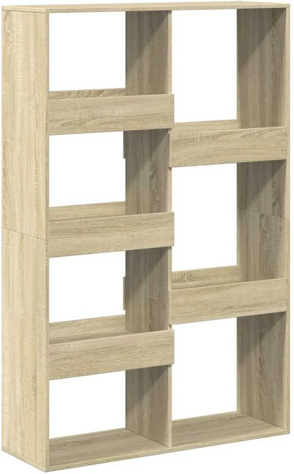 Knygų spinta, sonoma ąžuolo, 100x33x155,5cm, apdirbta mediena