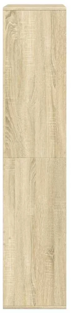 Knygų spinta, sonoma ąžuolo, 100x33x155,5cm, apdirbta mediena