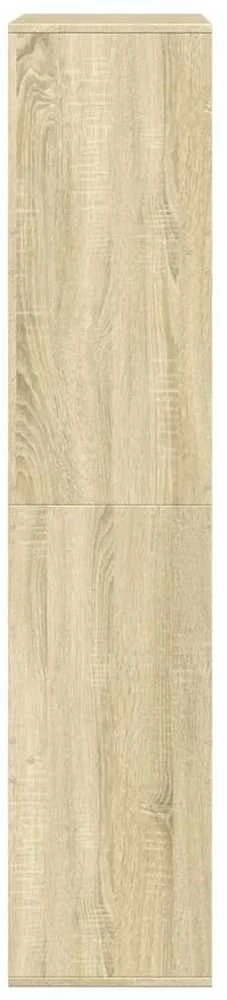 Knygų spinta, sonoma ąžuolo, 100x33x155,5cm, apdirbta mediena