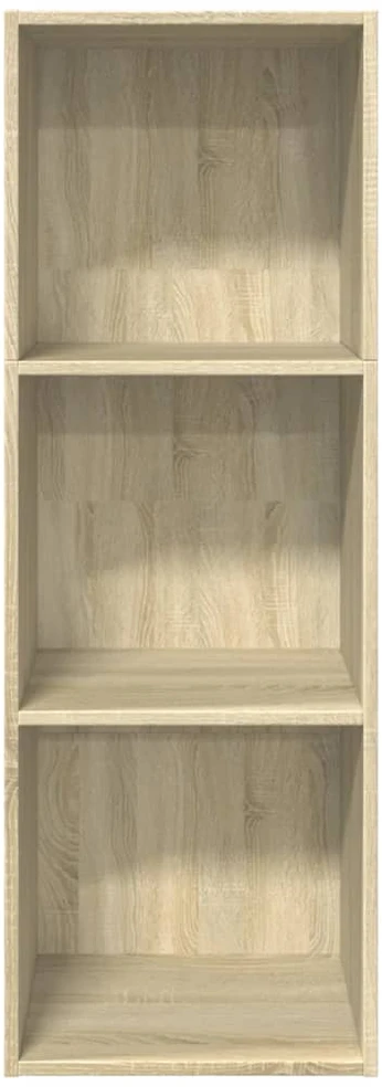Knygų spinta, sonoma ąžuolo, 40x30x114cm, apdirbta mediena