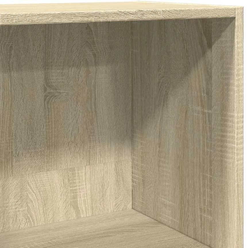 Knygų spinta, sonoma ąžuolo, 40x30x114cm, apdirbta mediena