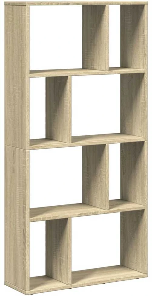 Knygų spinta, sonoma ąžuolo, 60x20x120,5cm, apdirbta mediena