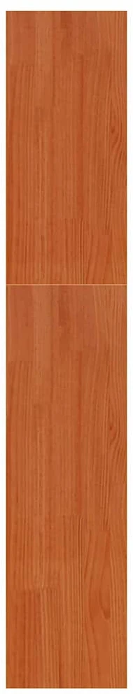 Knygų spinta Vaško ruda 80 x 30 x 167,5 cm