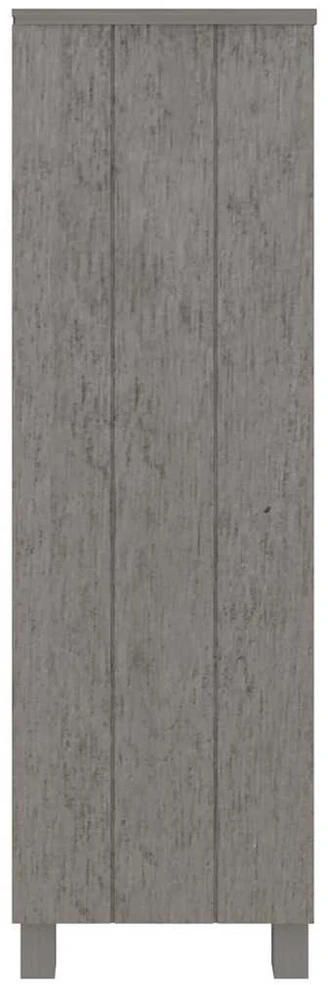 Knygų spintelė HAMAR, šviesiai pilka, 85x35x112cm, pušis