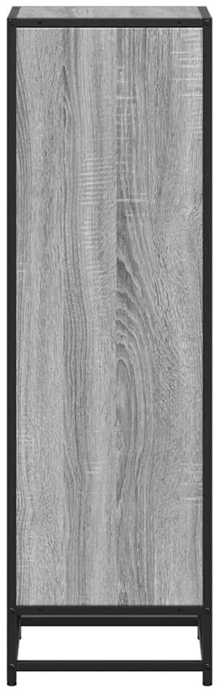 knygų spintelė pilka Sonoma 33,5x33x107,5 cm inžinerinė mediena