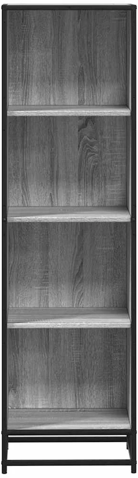 knygų spintelė Pilka Sonoma 40x35x139 cm Engineered Wood
