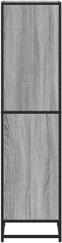 knygų spintelė Pilka Sonoma 40x35x139 cm Engineered Wood