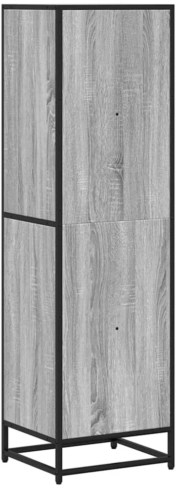 knygų spintelė Pilka Sonoma 40x35x139 cm Engineered Wood
