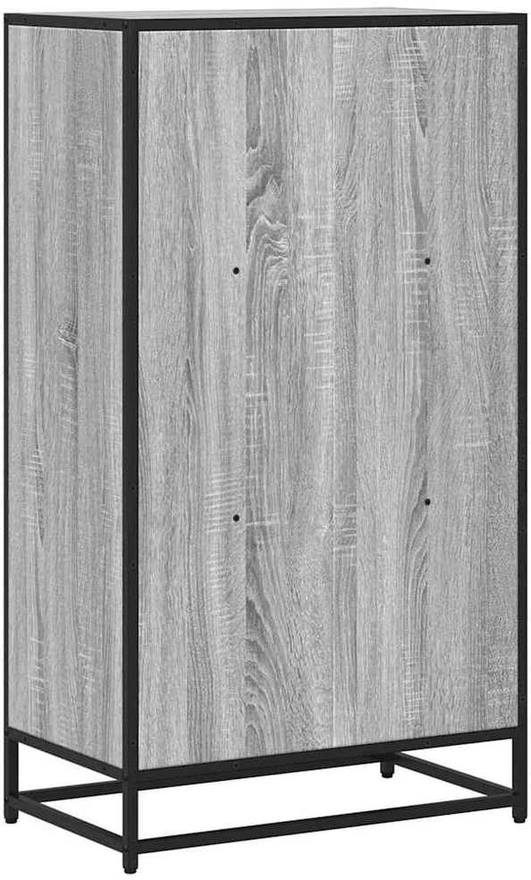 knygų spintelė pilka Sonoma 60x35x107,5 cm inžinierinė mediena