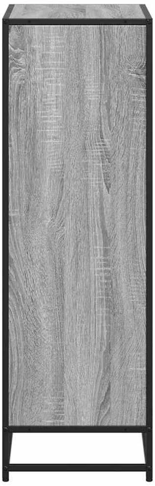 knygų spintelė pilka Sonoma 60x35x107,5 cm inžinierinė mediena