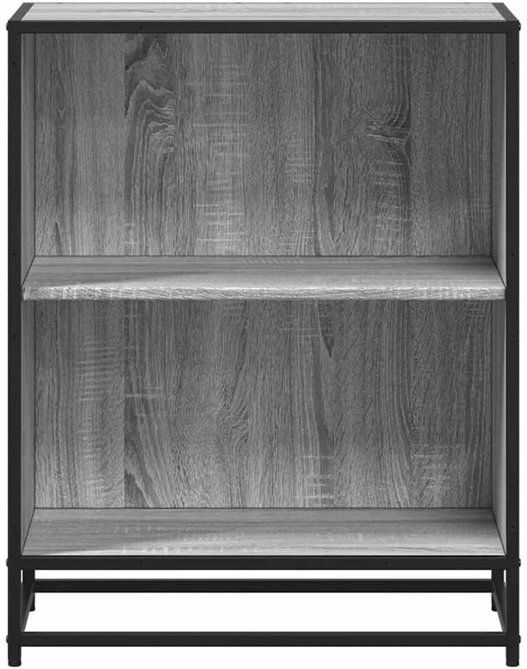 knygų spintelė Pilka Sonoma 60x35x76 cm Engineered Wood
