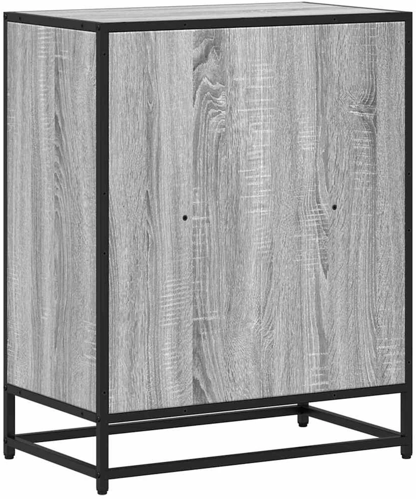 knygų spintelė Pilka Sonoma 60x35x76 cm Engineered Wood