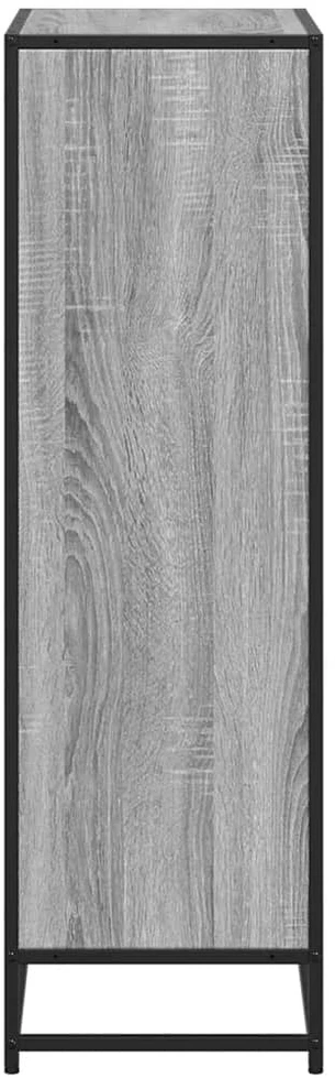 knygų spintelė pilka Sonoma 65,5x33x107,5cm inžinierinė mediena