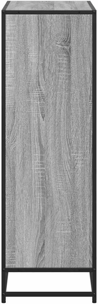 knygų spintelė pilka Sonoma 80,5x35x107,5cm inžinierinė mediena