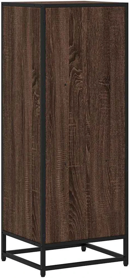knygų spintelė Rudas ąžuolas 40x35x107,5 cm Inžinerinė mediena