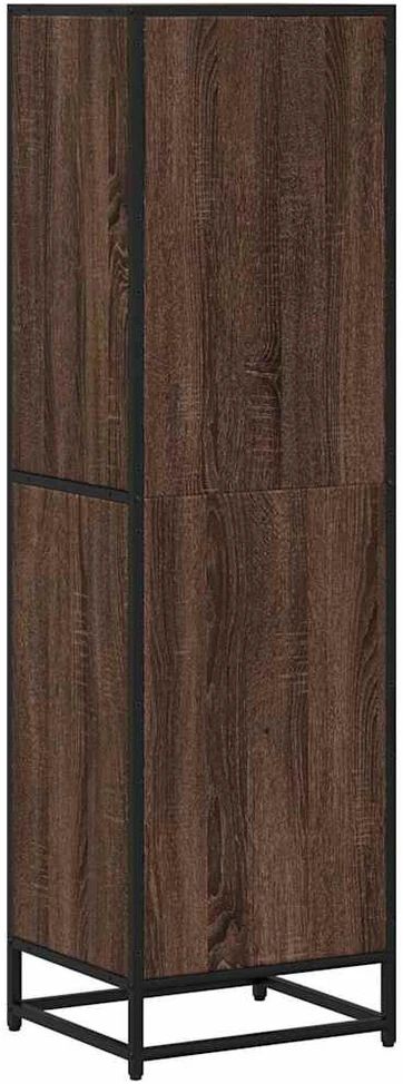 knygų spintelė Rudas ąžuolas 40x35x139 cm Inžinerinė mediena