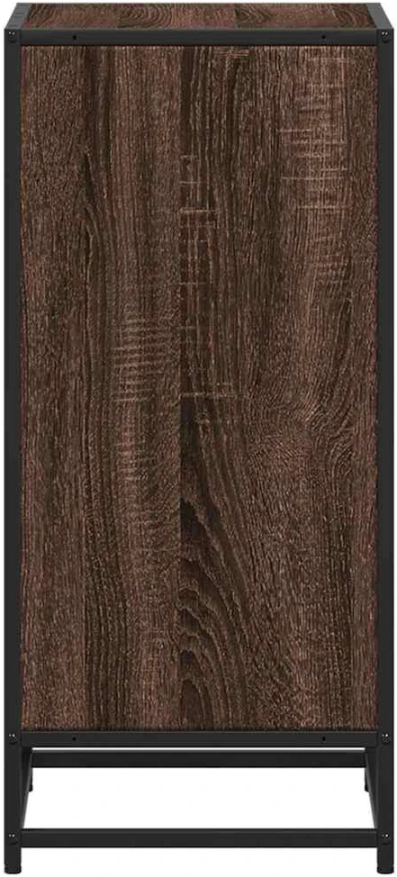 knygų spintelė Rudas ąžuolas 40x35x76 cm Inžinerinė mediena