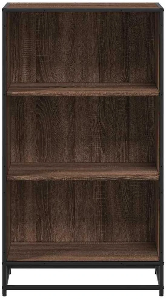 knygų spintelė Rudas ąžuolas 60x35x107,5 cm Inžinerinė mediena