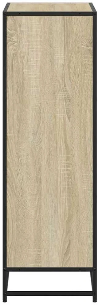 knygų spintelė Sonoma ąžuolas 60x35x107,5 cm inžinerinė mediena