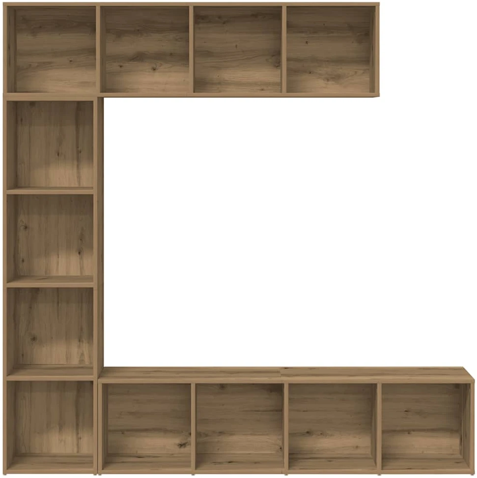 knygų spintelės 3 vnt Artisan Oak Engineered Wood