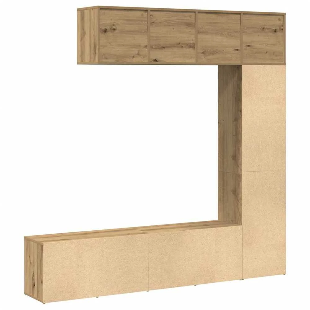 knygų spintelės 3 vnt Artisan Oak Engineered Wood