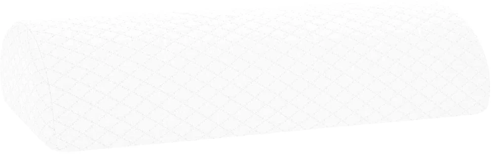 Koja pagalvė 52 x 20 x 12 cm Vidutinis Atminties putos Balta