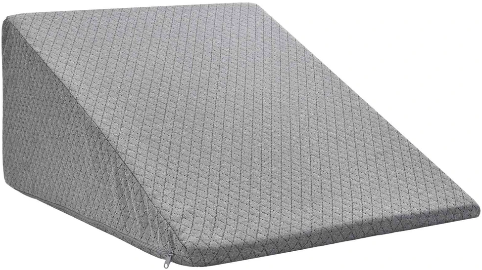Koja pagalvė 60 x 50 x 30 cm Minkštas Atminties putos Pilka