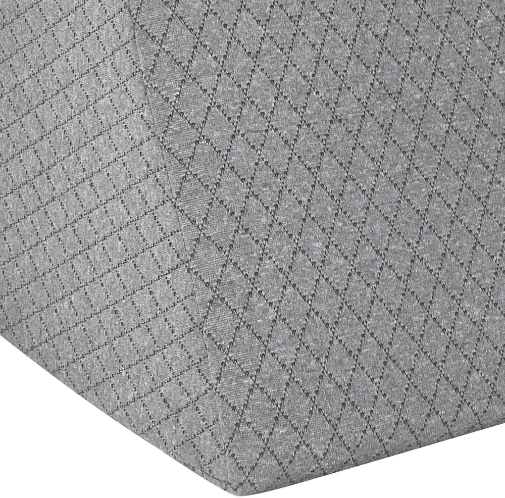 Koja pagalvė 60 x 50 x 30 cm Minkštas Atminties putos Pilka