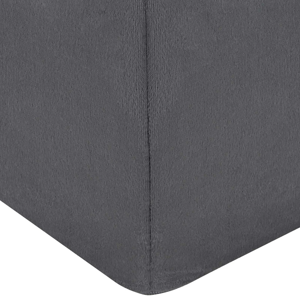 Koja pagalvė 63 x 52 x 19 cm Tvirtas PU putos Pilka