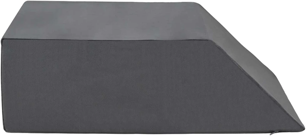 Koja pagalvė 63 x 52 x 19 cm Tvirtas PU putos Pilka
