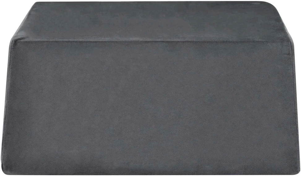 Koja pagalvė 63 x 52 x 19 cm Tvirtas PU putos Pilka