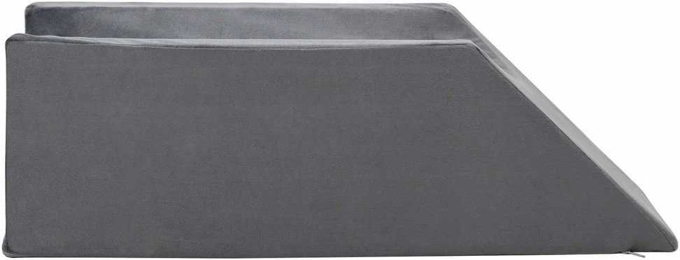 Koja pagalvė 68 x 25 x 21,5 cm Tvirtas PU putos Pilka