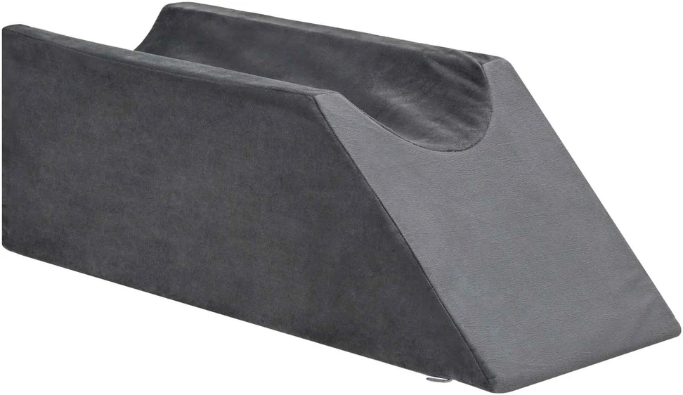 Koja pagalvė 68 x 25 x 21,5 cm Tvirtas PU putos Pilka