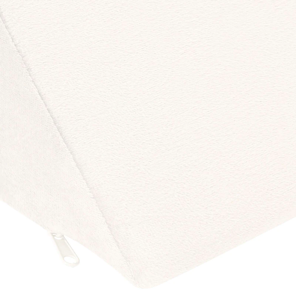 Koja pagalvė 68 x 25 x 21,5 cm Tvirtas PU putos Balta