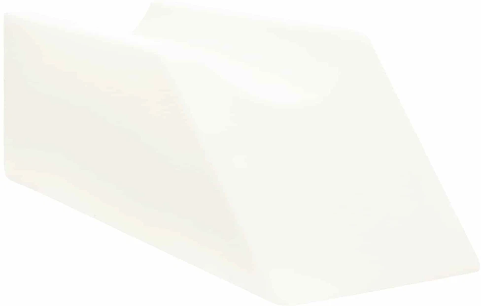 Koja pagalvė 68 x 25 x 21,5 cm Tvirtas PU putos Balta