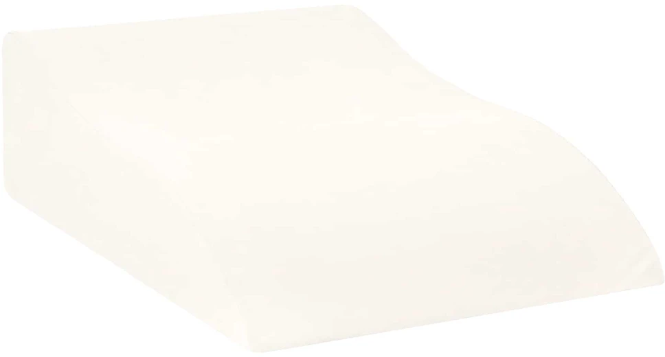 Koja pagalvė 68 x 40 x 18 cm PU putos Balta