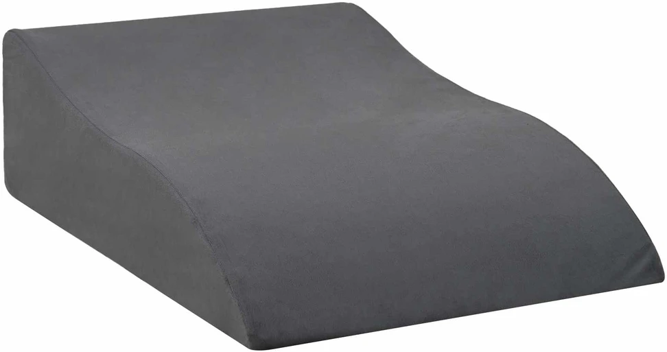 Koja pagalvė 68 x 40 x 18 cm PU putos Pilka
