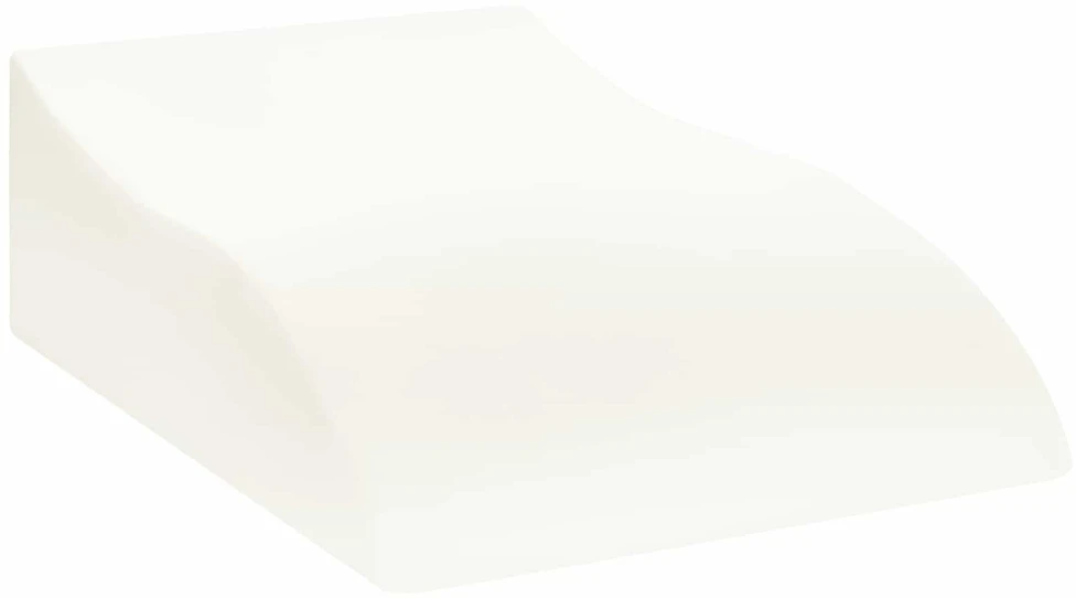 Koja pagalvė 68 x 40 x 21,5 cm PU putos Balta