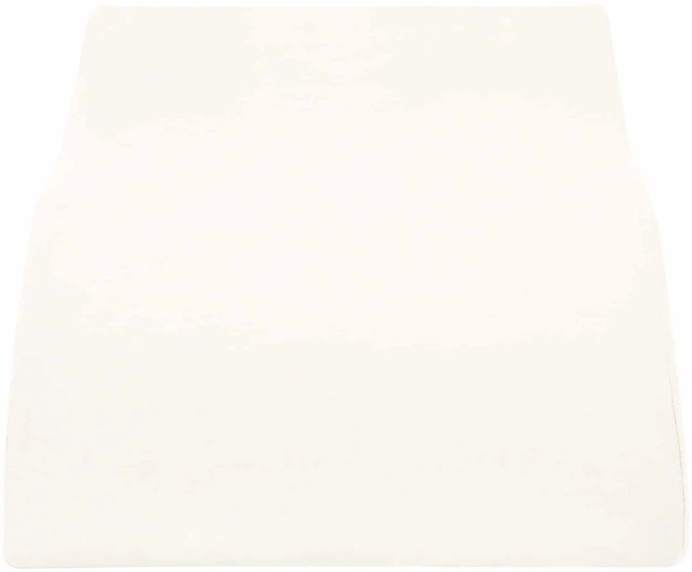 Koja pagalvė 68 x 40 x 21,5 cm PU putos Balta