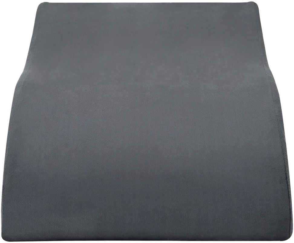 Koja pagalvė 68 x 41 x 21 cm PU putos Pilka