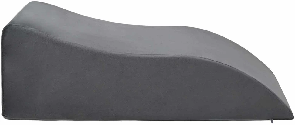 Koja pagalvė 68 x 41 x 21 cm PU putos Pilka