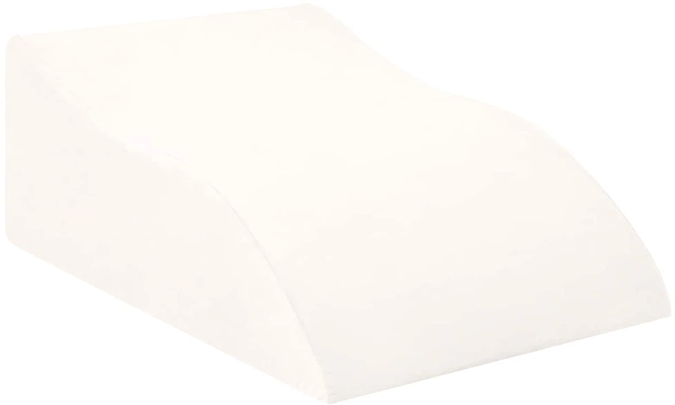 Koja pagalvė 68 x 41 x 24 cm PU putos Balta