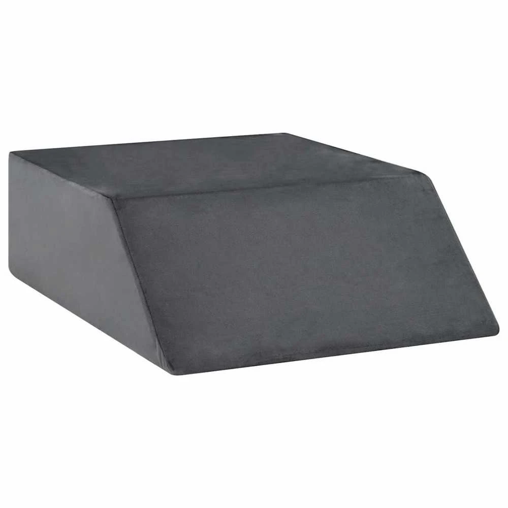 Koja pagalvė 63 x 52 x 19 cm Tvirtas PU putos Pilka