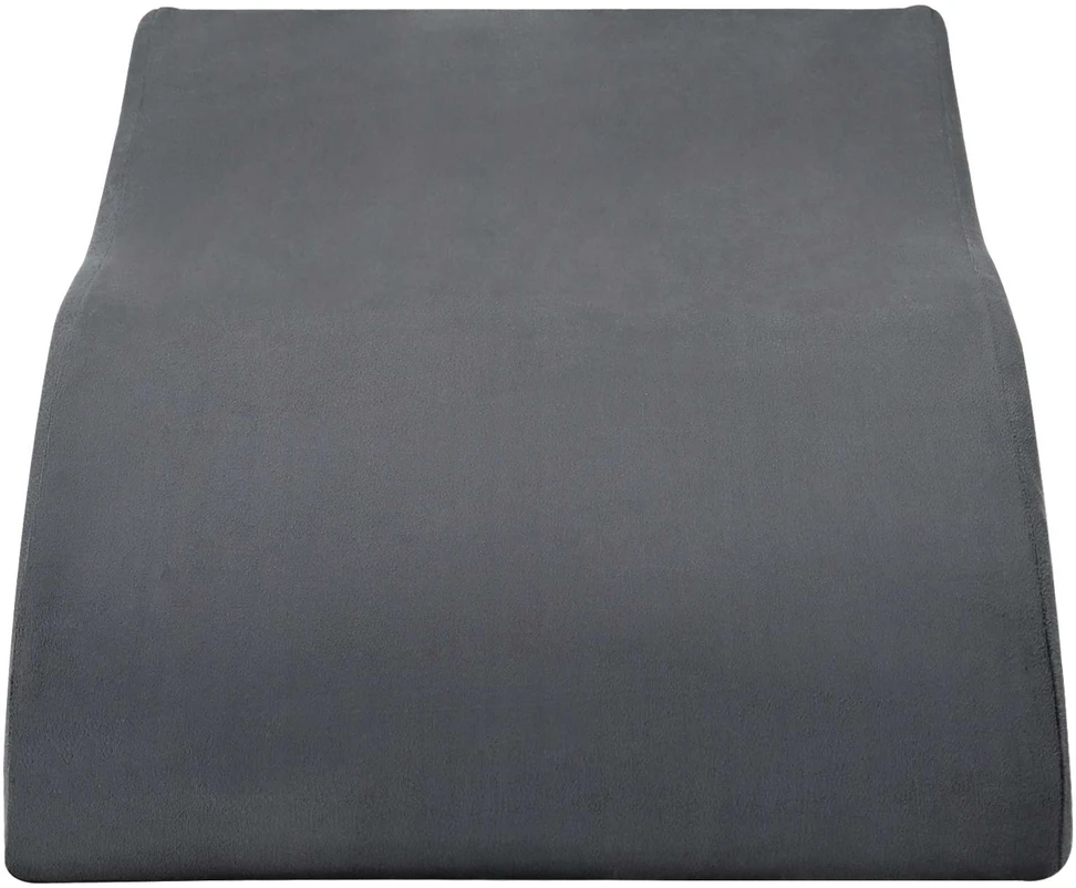 Koja pagalvė 68 x 41 x 24 cm PU putos Pilka