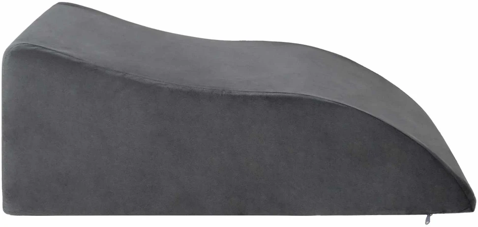 Koja pagalvė 68 x 41 x 24 cm PU putos Pilka