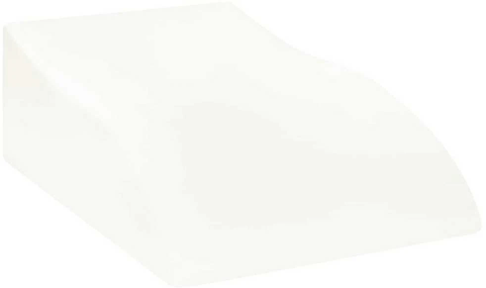 Koja pagalvė 68 x 41 x 24 cm PU putos Balta